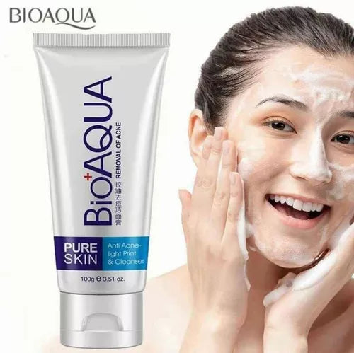 Bioaqua jabón facial anti acné 100 g